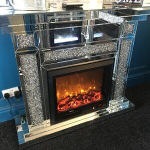 ROMA MIRRORED -FIREPLACE COLOURS