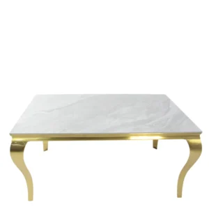 G-Lewis 1.8m Gold Dining Table