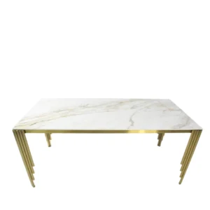 G-Mayfair 1.8m Gold Dining Table