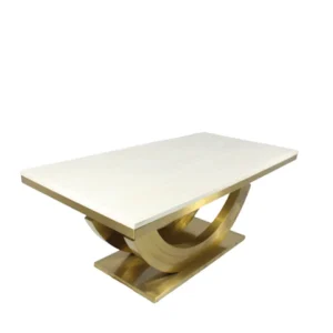 G-Monaco 2m Gold Dining Table