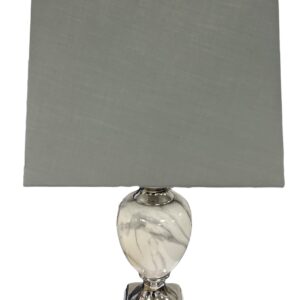 ROMA MIRRORED LAMP-MARBLE TABLE LAMP (MD31)