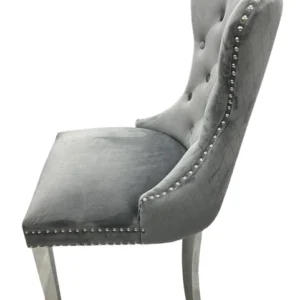 Mayfair Chair lion with chrome legs (KD)