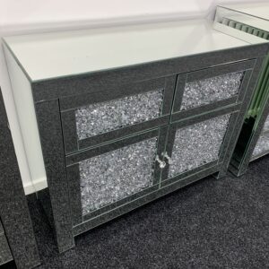 ROMA MIRRORED FURNITURE-SMALL SIDEBOARD 2DR/2DWR