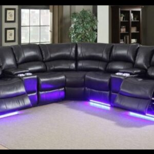 HANNAH CORNER LEATHER SOFA