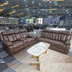 Vancouver Leather Recliner Sofa 3 Seater