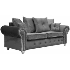 OLYMAPIA/KASHMIR PLUSH 3 SEATER SOFA
