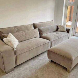 SILONE PLUSH 2 SEATER SOFA