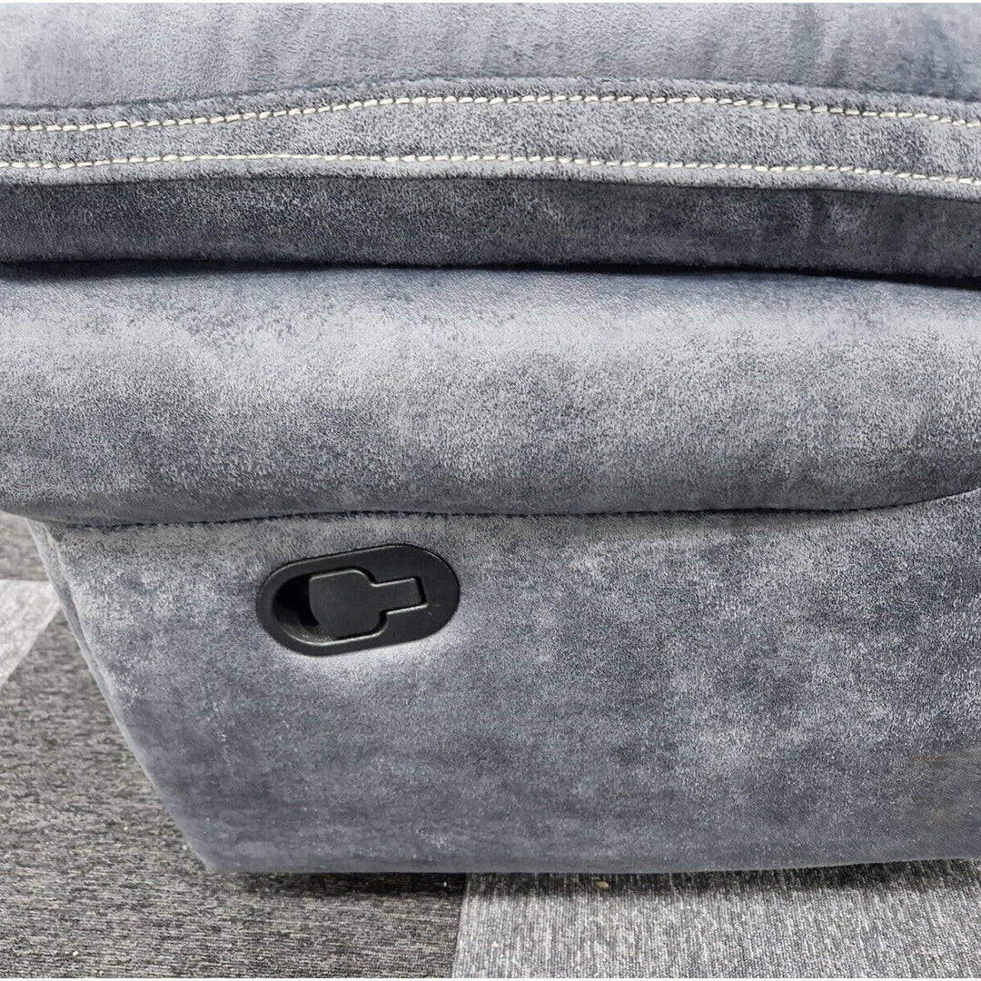Berlin Fabric Recliner Corner Sofa - Image 6
