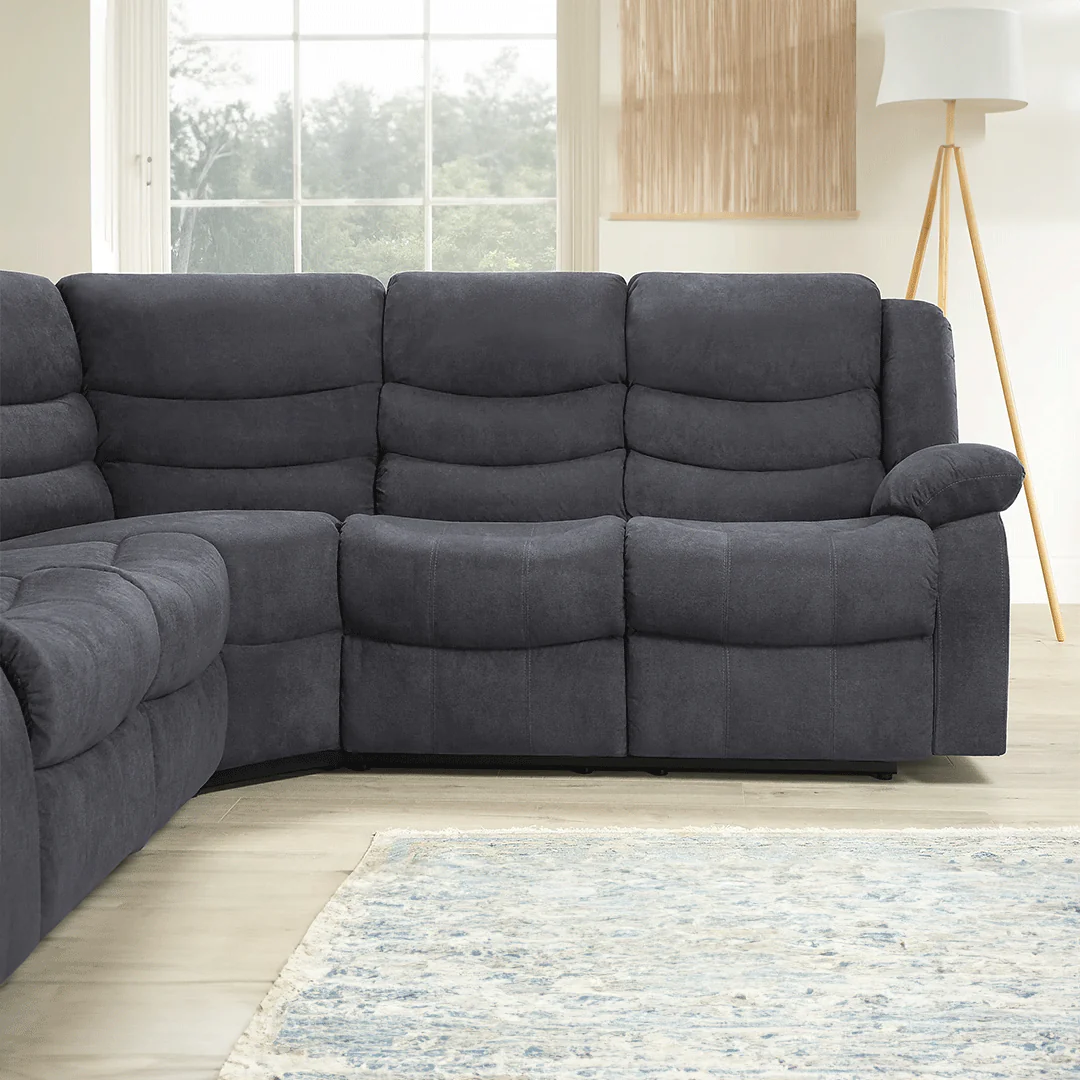 Sorrento Fabric Recliner Corner Sofa - Image 7