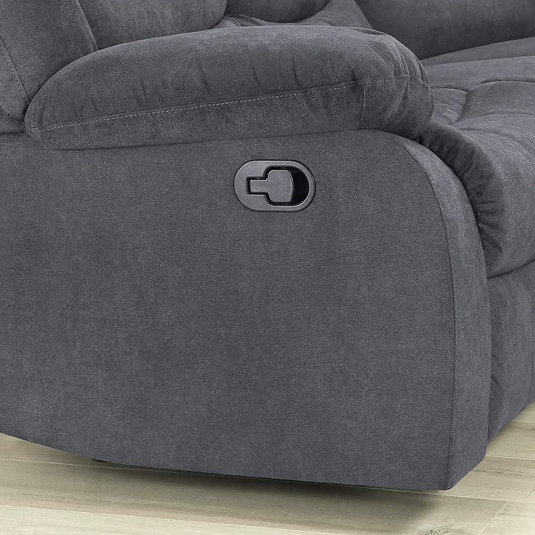 Sorrento Fabric Recliner Corner Sofa - Image 11
