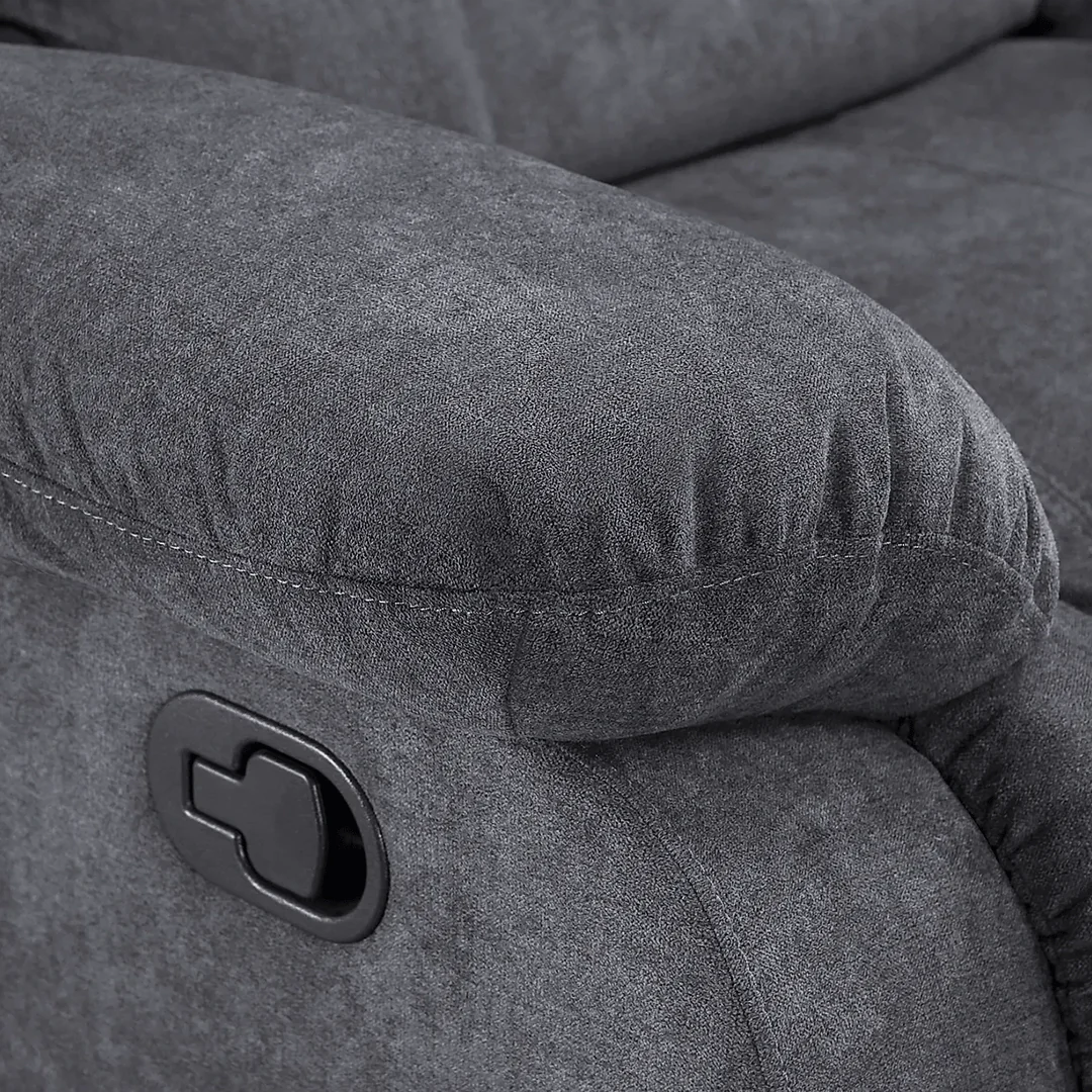 Sorrento Fabric Recliner Corner Sofa - Image 9