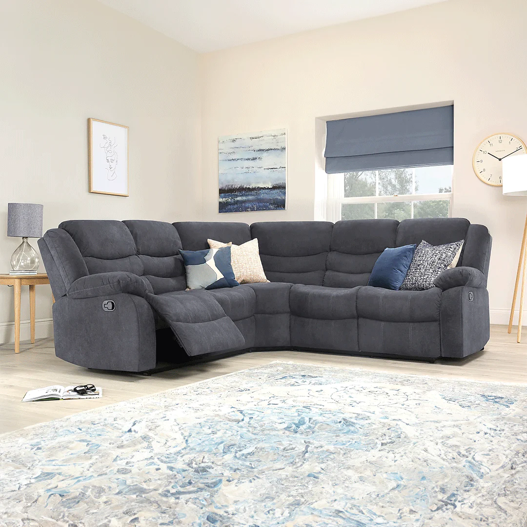 Sorrento Fabric Recliner Corner Sofa