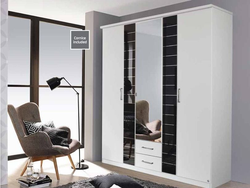 TERANO Rauch Hinged door wardrobes with cornice - Image 16