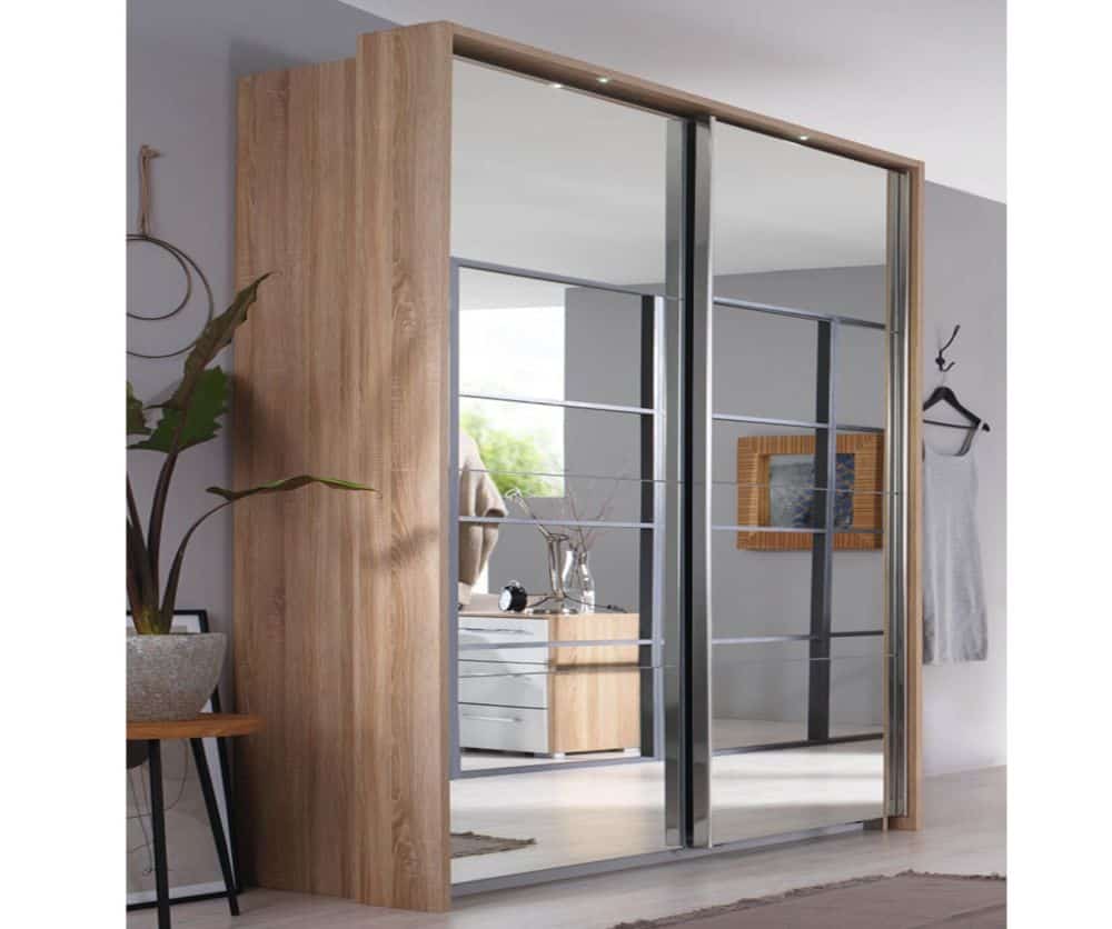 ELLESSE HINGED Full Mirror DOOR WARDROBES - Image 7