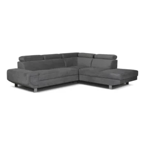 Artic Sofa Bed Corner Sofa Bed With Storage Box Grey