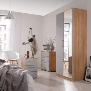 ELLESSE HINGED Full Mirror DOOR WARDROBES
