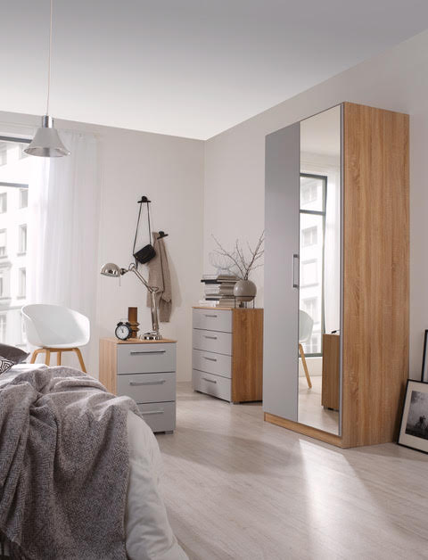 ELLESSE HINGED Full Mirror DOOR WARDROBES