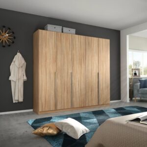 ALABAMA High Polished Hinged 5-Door wardrobe
