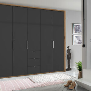 Erimo Folding 5 Door  3 Small Drawers Robes