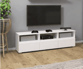 Joel TV Unit 3 Drawers With 3 Niches