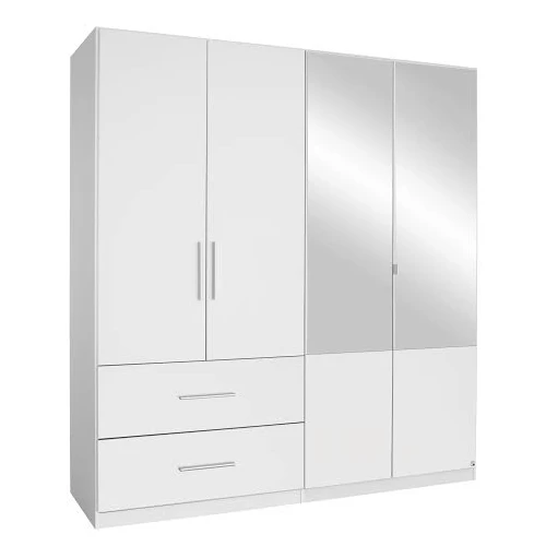 Alvor 4 Door 2 Mirror Door 2 Drawer Wardrobe